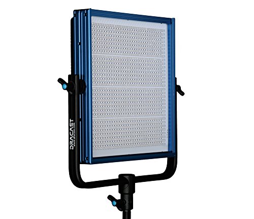 Dracast Plus Series LED1000 Bi-Color 3200K - 5600K LED Panel Videoleuchte | Dimmbar 0-100% | CRI & TLCI 96+ | Extrem stabiles Vollaluminium-Gehäuse | V-Mount & G-Mount Akku | inkl. Tasche | Fotostudio von Dracast