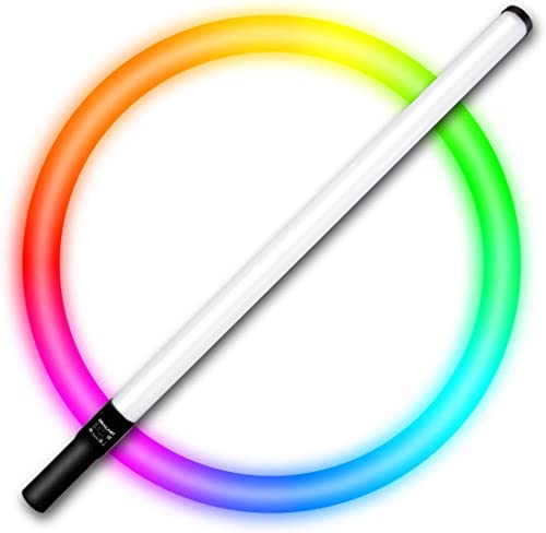 Dracast X-Series 800 Vollfarb Lichtstab RGBWW | LED Videoleuchte | App-Steuerung | Einstellbare Farbtemperatur CCT 2700K - 6500K | Spezialeffekte | 2600mAh Akku | 96+ CRI Dracast X-Series 800 Vollfarb Lichtstab RGBWW | LED Videoleuchte | App-Steuerung | Einstellbare Farbtemperatur CCT 2700K - 6500K | Spezialeffekte | 2600mAh Akku | 96+ CRI von Dracast