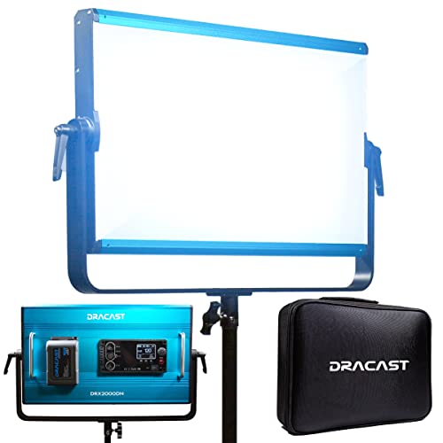 Dracast X Series LED2000 - Tageslicht 5600K LED Panel Videoleuchte | App Steuerung | Dimmbar 0-100% | CRI & TLCI 96+ | V-Mount Akku | inkl. Tasche | Fotostudio | Video Beleuchtung Dracast X Series LED2000 - Tageslicht 5600K LED Panel Videoleuchte | App Steuerung | Dimmbar 0-100% | CRI & TLCI 96+ | V-Mount Akku | inkl. Tasche | Fotostudio | Video Beleuchtung von Dracast