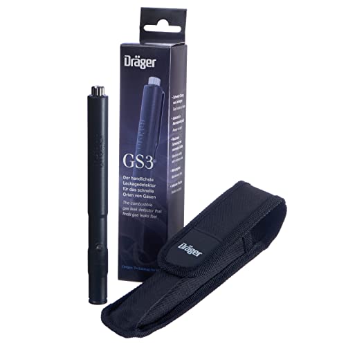 Dräger GS3 Leckage-Detektor | Kompaktes Gerät zur schnellen und zuverlässigen Leck-Erkennung bei brennbaren Gasen | Wechselbare Batterien Dräger GS3 Leckage-Detektor | Kompaktes Gerät zur schnellen und zuverlässigen Leck-Erkennung bei brennbaren Gasen | Wechselbare Batterien von Dräger
