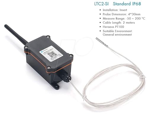 Dragino Industrial Temperatur Transmitter LTC2-SI-EU868 · Wasserfest Dragino Industrial Temperatur Transmitter LTC2-SI-EU868 · Wasserfest von Dragino