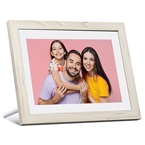 Dragon Touch Digital Picture Frame WiFi 10 Zoll IPS Touch Screen HD Display, 16 GB Speicher, Auto-Rotate, Share Photos Via App, Email, Cloud – Classic 10 von Dragon Touch