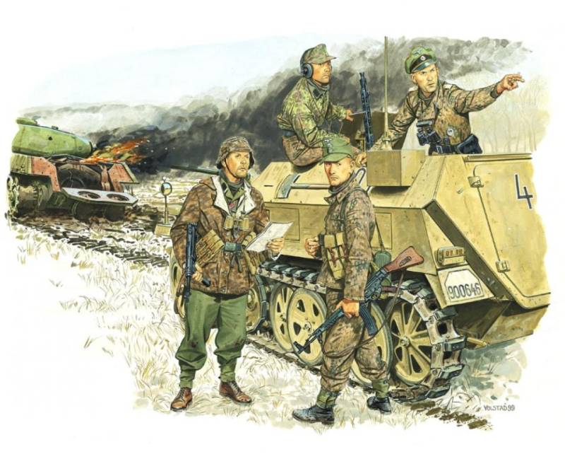 Arm.Reconnais.Wiking Div.Hungary´45 von Dragon
