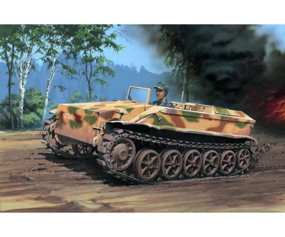 Borgward IV Ausf.A Heavy Demolition Borgward IV Ausf.A Heavy Demolition von Dragon