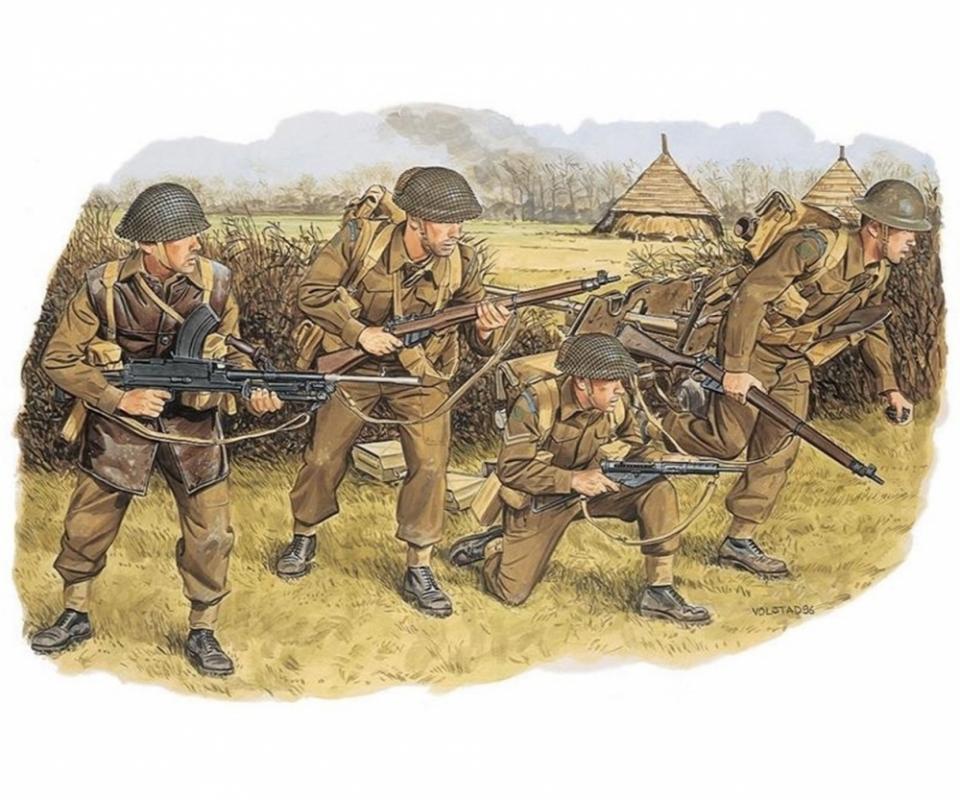 Brit.Commonw.Troops NW EUROPE 1944 Brit.Commonw.Troops NW EUROPE 1944 von Dragon