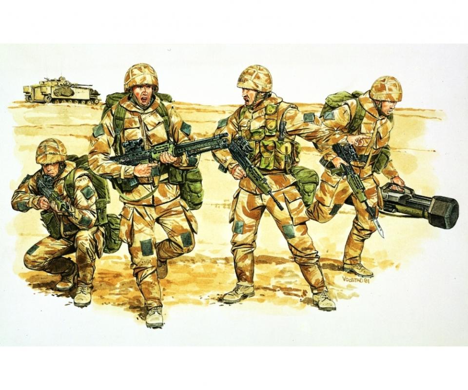 British Desert Rats von Dragon