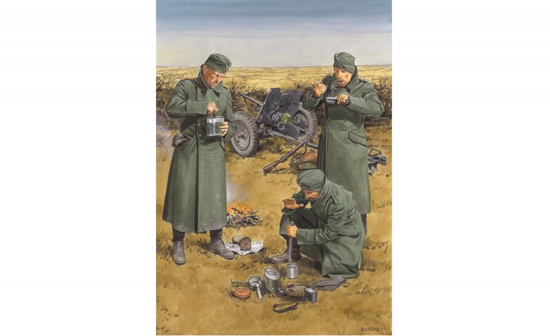 Chow Time German Anti-Tank Gun Chow Time German Anti-Tank Gun von Dragon