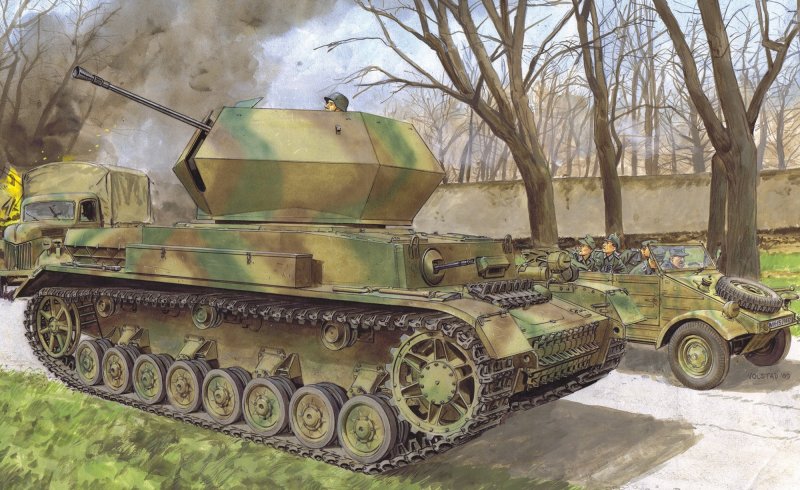 Flakpanzer IV Ostwind Flakpanzer IV Ostwind von Dragon
