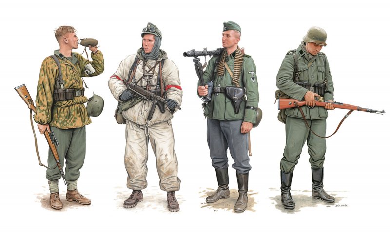 German EliteInfantry Russia 1941-43 von Dragon