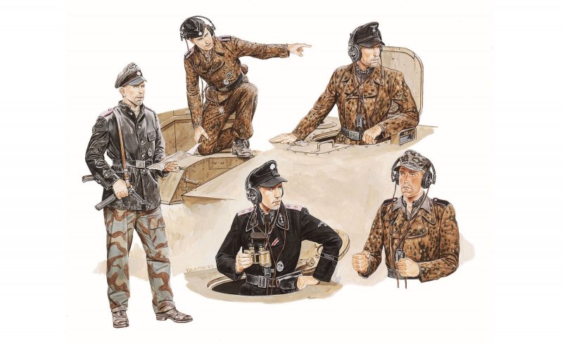 German Tank Crew 1944/45 German Tank Crew 1944/45 von Dragon