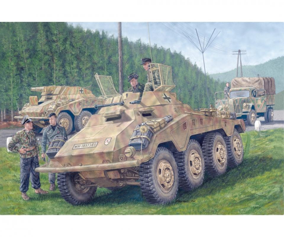 Sd.Kfz. 234/1 Schwerer Panzerspähwagen Sd.Kfz. 234/1 Schwerer Panzerspähwagen von Dragon