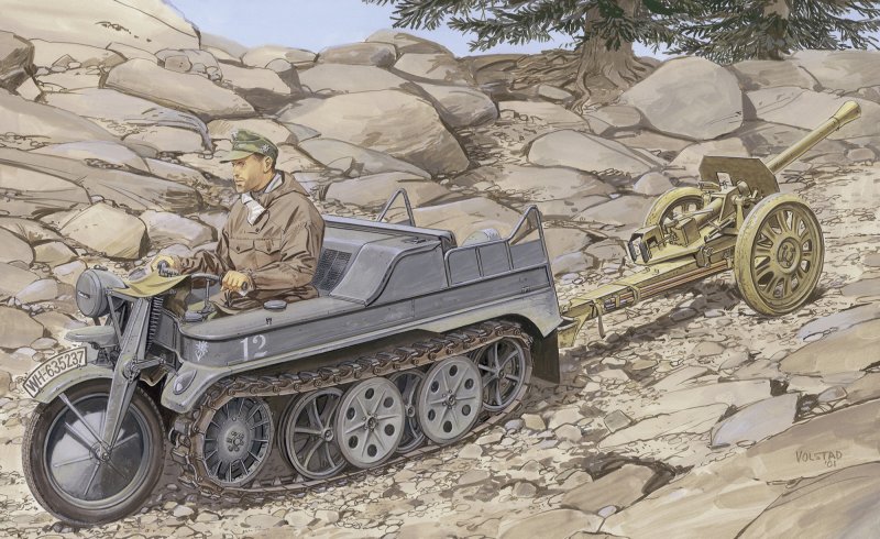 Sd.Kfz.2 kl. Kettenkrad m. Püppchen Sd.Kfz.2 kl. Kettenkrad m. Püppchen von Dragon