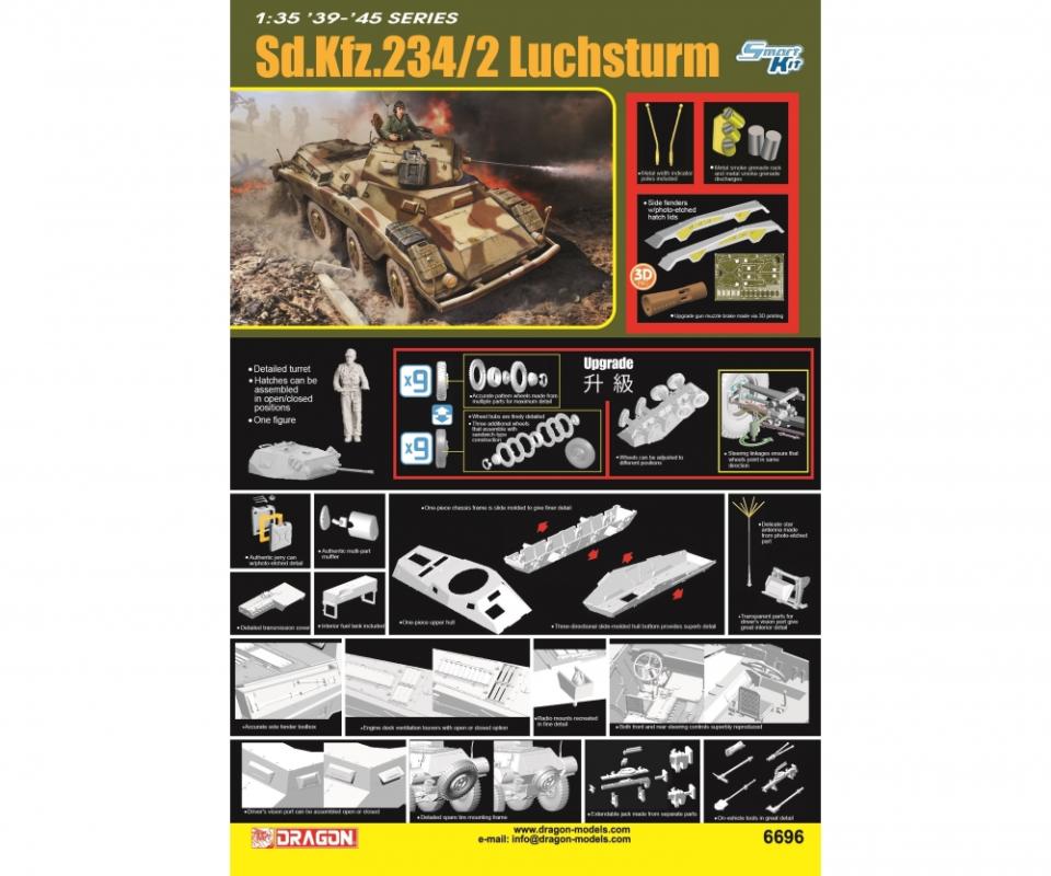 Sd.Kfz.234/2 Luchsturm Sd.Kfz.234/2 Luchsturm von Dragon