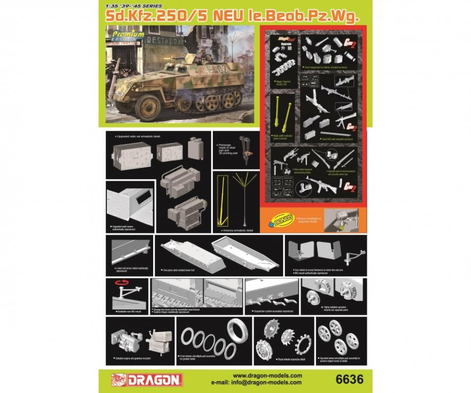 Sd.Kfz.250/5 NEU le.Beob.Wg. Sd.Kfz.250/5 NEU le.Beob.Wg. von Dragon