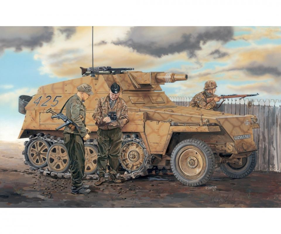 Sd.Kfz.250/8 neu w/7.5cm K.5 l L/24 Sd.Kfz.250/8 neu w/7.5cm K.5 l L/24 von Dragon