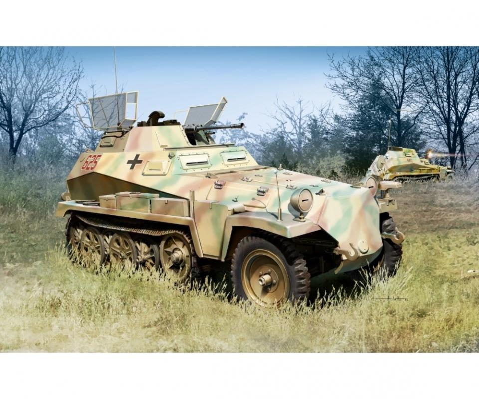 Sd.Kfz.250/9 le.S.P.W.(2cm)m.PzAufb von Dragon