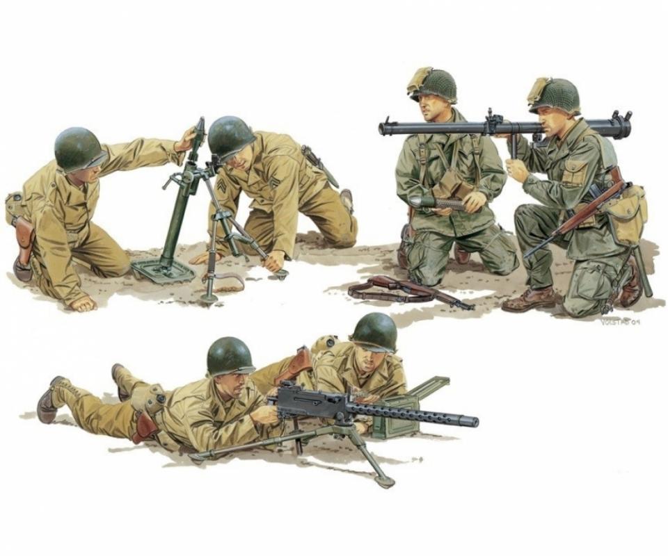 US Army Support Weapon Teams US Army Support Weapon Teams von Dragon