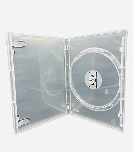 10 x CD/DVD/Blu-Ray 14 mm transparente DVD-Hülle für 1 Disc von DragonTrading