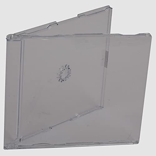 Klare CD-Hüllen, Maxi-Single, 6 mm Rücken, CD-Jewelcase von DragonTrading®, 5 Stück von DragonTrading