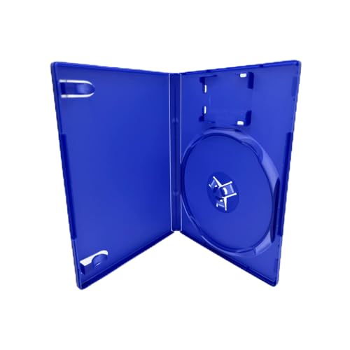 50 x Playstation PS2 Spiel Fällen – Blau Ersatz Game Schutzhülle mit Karte Slot von Dragon Trading® von DragonTrading