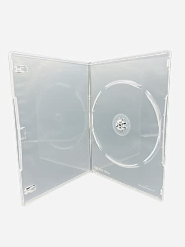 Dragon Trading® DVD-/CD/Blu-Ray-Hüllen (7 mm Rücken), transparent, 100 Stück von DragonTrading