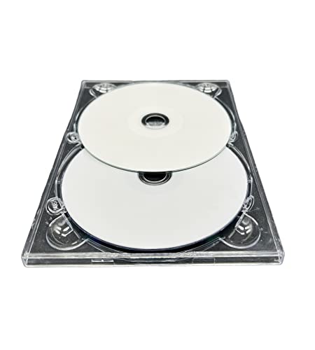 Dragon Trading® Doppel-DVD-Digitray, transparent, 10 Stück von DragonTrading