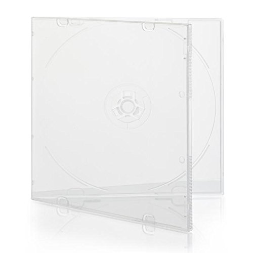 Dragon Trading CD-/DVD-Hülle, transparent, bruchsicher, 10,4 mm Rücken, 1 Stück von DragonTrading