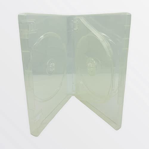 Dragon Trading CD-/DVD-Multicase, 4-fach, 27 mm Rücken, sehr transparent, 5 Stück von DragonTrading