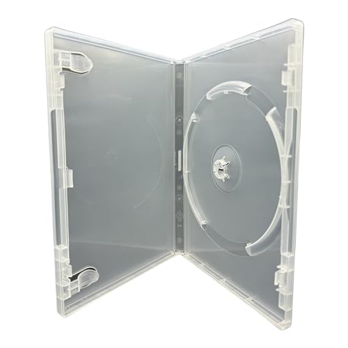 Dragon Trading Viva Elite DVD-Hülle für einzelne Discs, transparent, 1 Stück von DragonTrading