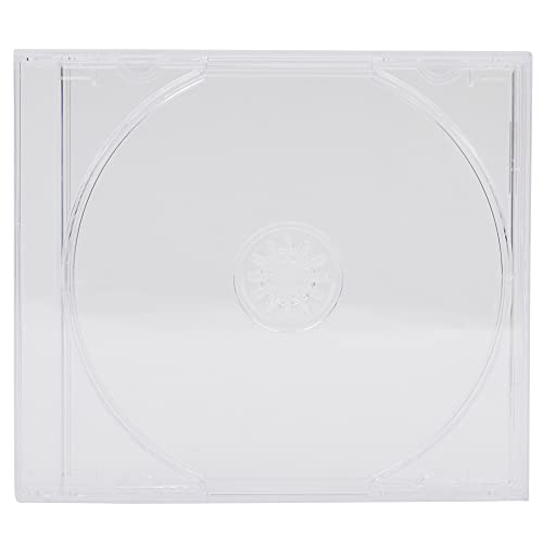 DragonTrading® CD-/DVD-Hüllen, transparent, Profi-Qualität, 10 Stück von DragonTrading