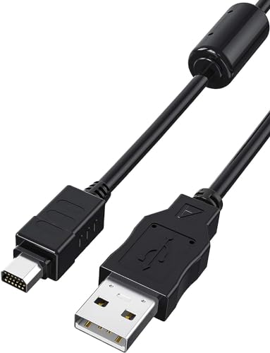 DragonTrading® Datentransfer USB-Kabel für Olympus Digitalkameras, USB CB-USB5 / CB-USB6, kompatibel mit Olympus Modell SP310, SP500UZ, SP510UZ, SP565UZ, SP590UZ, SP700, SP-320,SP-350, hohe Qualität von DragonTrading