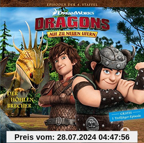 Dragons - Auf zu neuen Ufern - Der Höhlenbrecher (33) - Das Original-Hörspiel zur TV-Serie von Dragons-auf zu Neuen Ufern