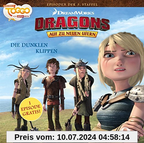 Dragons - Auf zu neuen Ufern - Die dunklen Klippen (25) - Das Original-Hörspiel zur TV-Serie von Dragons-auf zu Neuen Ufern