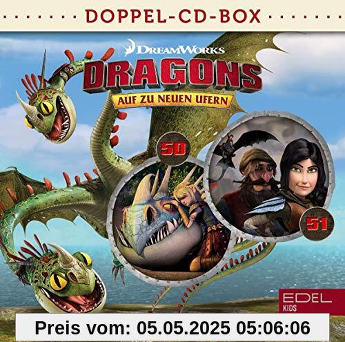 Dragons - Auf zu neuen Ufern - Doppel-CD-Box (Folgen 50 + 51) von Dragons-auf zu Neuen Ufern