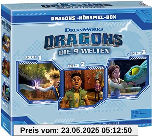 Dragons - Die 9 Welten: Die Hörspiel-Box mit den Folgen 1 - 3 - Die Original-Hörspiele zur TV-Serie Dragons - Die 9 Welten: Die Hörspiel-Box mit den Folgen 1 - 3 - Die Original-Hörspiele zur TV-Serie von Dragons-die 9 Welten