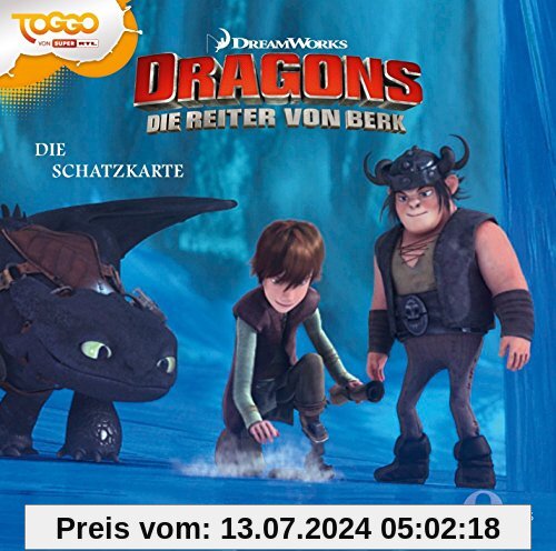 Dragons - Die Reiter von Berk Die Schatzkarte, Folge 4 - Das Original-Hörspiel zur TV-Serie von Dragons-die Reiter Von Berk