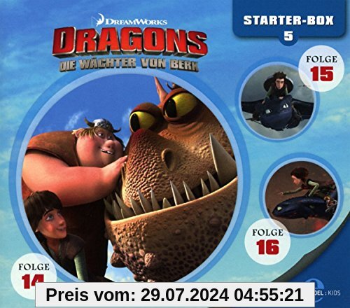 Dragons - Die Wächter von Berk - Starter-Box 5 (Hörspiel Folge 14-16) von Dragons-die Wächter Von Berk