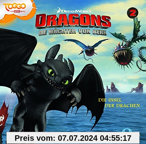 Folge 12: Die Insel der Drachen (Das Original-Hörspiel zur TV-Serie) von Dragons-die Wächter Von Berk