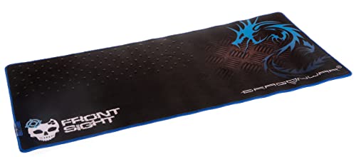 Dragon War Vorderseite verstaut GP-004 Gaming Mauspad 4 mm Stärke/gewebten Stoff/hergestellt für Shooter und Abenteuer Spiel/maximale Kontrolle/Anti-WRAP/Gummifuß/waschbar/bequem/Stall/UNRESTRICTIVE von Dragon War