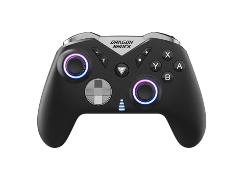 DragonShock - NEBULA PRO - Pro Wireless Controller Black for Nintendo Switch, Switch Lite, Switch OLED, PS3, PC & Android von Dragonwar