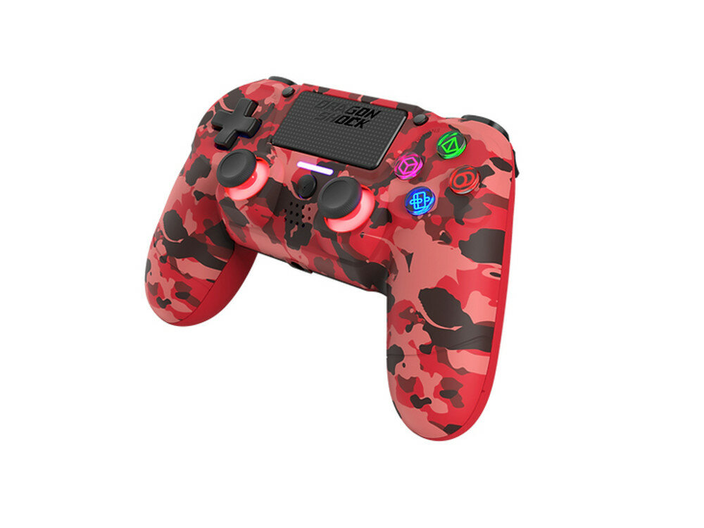 Dragonshock Mizar Camouflage, Rot Bluetooth Gamepad Analog / Digital PlayStation 4 Dragonshock Mizar Camouflage, Rot Bluetooth Gamepad Analog / Digital PlayStation 4 von Dragonwar