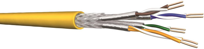 YelloNet1000 Datenkabel Duplex FRNC-C 500m Trommel 2x4x2xAWG23/1 1000 MHz Kat7 (Inhalt 500 Stück) von Draka Comteq Germany