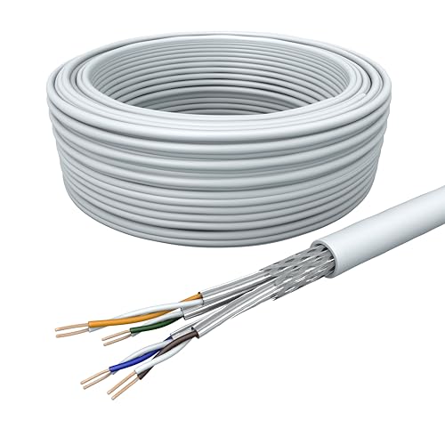 Draka Cat 7 Verlegekabel UCHOME SS26 S/FTP PiMF, weiß, 100m , Installationskabel , speziell für den Heimgebrauch / HomeOffice , geschirmtes weißes und leichtes Netzwerkkabel zur Installation Draka Cat 7 Verlegekabel UCHOME SS26 S/FTP PiMF, weiß, 100m , Installationskabel , speziell für den Heimgebrauch / HomeOffice , geschirmtes weißes und leichtes Netzwerkkabel zur Installation von Draka