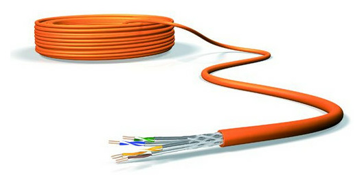 Draka UC900HS 4PS/FTP Cat.7 orange Ring 100m von Draka