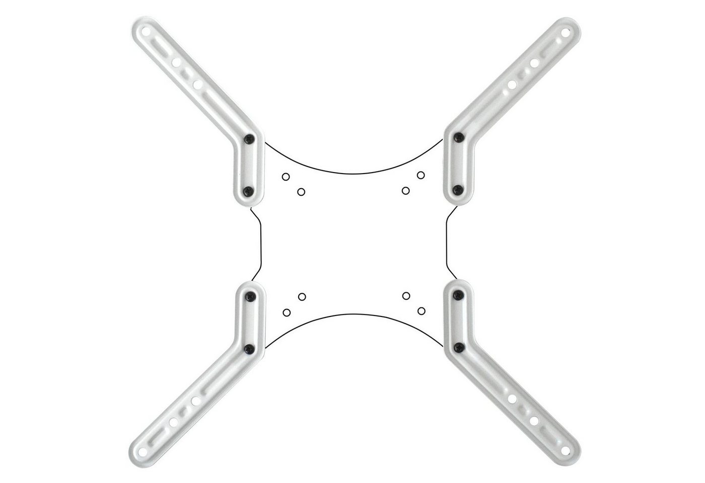 Drall Instruments AD22WK TV-Wandhalterung, (4-tlg., Universal flexibel einsetzbare VESA-Erweiterung) von Drall Instruments