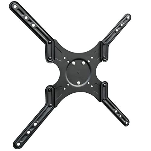 Drall Universal TV Wandhalterung 19-50 Zoll mit VESA 75 100 200 - Wandabstand nur 5 cm - neigbar schwenkbar - für OLED LED LCD Plasma Fernseher - schwarz Modell: S87B-AD22B von Drall