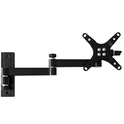 Drall Universal TV Wandhalterung für 13-32 Zoll - Schwenkbar Neigbar Ausziehbar bis 39 cm - Halterung für LED LCD OLED Fernseher Camping Wohnmobil Wohnwagen - VESA 75 100 schwarz Modell: L52B Drall Universal TV Wandhalterung für 13-32 Zoll - Schwenkbar Neigbar Ausziehbar bis 39 cm - Halterung für LED LCD OLED Fernseher Camping Wohnmobil Wohnwagen - VESA 75 100 schwarz Modell: L52B von Drall