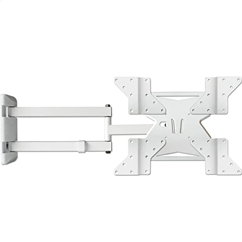 Drall Universal TV Wandhalterung - schwenkbar, neigbar, ausziehbar bis 60 cm - für 15-60 Zoll LED LCD OLED Curved Fernseher - bis 40 kg - VESA 200 400 weiß Modell: S89W-AD7W Drall Universal TV Wandhalterung - schwenkbar, neigbar, ausziehbar bis 60 cm - für 15-60 Zoll LED LCD OLED Curved Fernseher - bis 40 kg - VESA 200 400 weiß Modell: S89W-AD7W von Drall