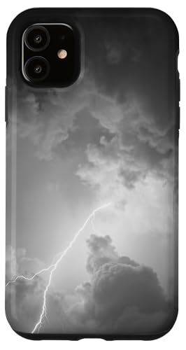 Graues Himmel-Design Hülle für iPhone 11 von Dramatic Nature Art
