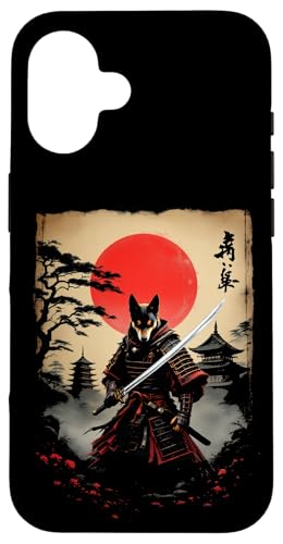 Dramatischer Samurai Hülle für iPhone 16 Dramatischer Samurai Hülle für iPhone 16 von Dramatischer Samurai Designs